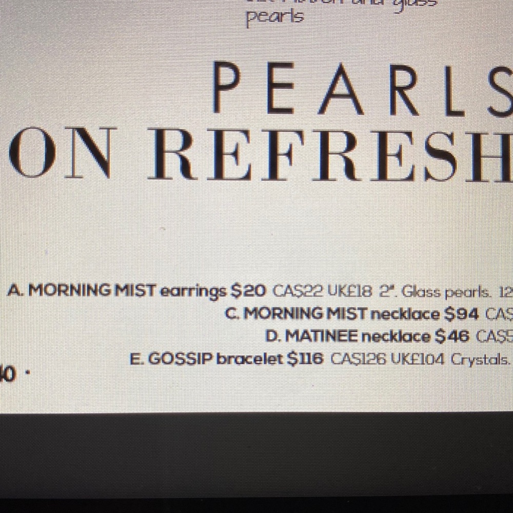 Park Lane MORNING MIST earrings - Picture 4 of 4